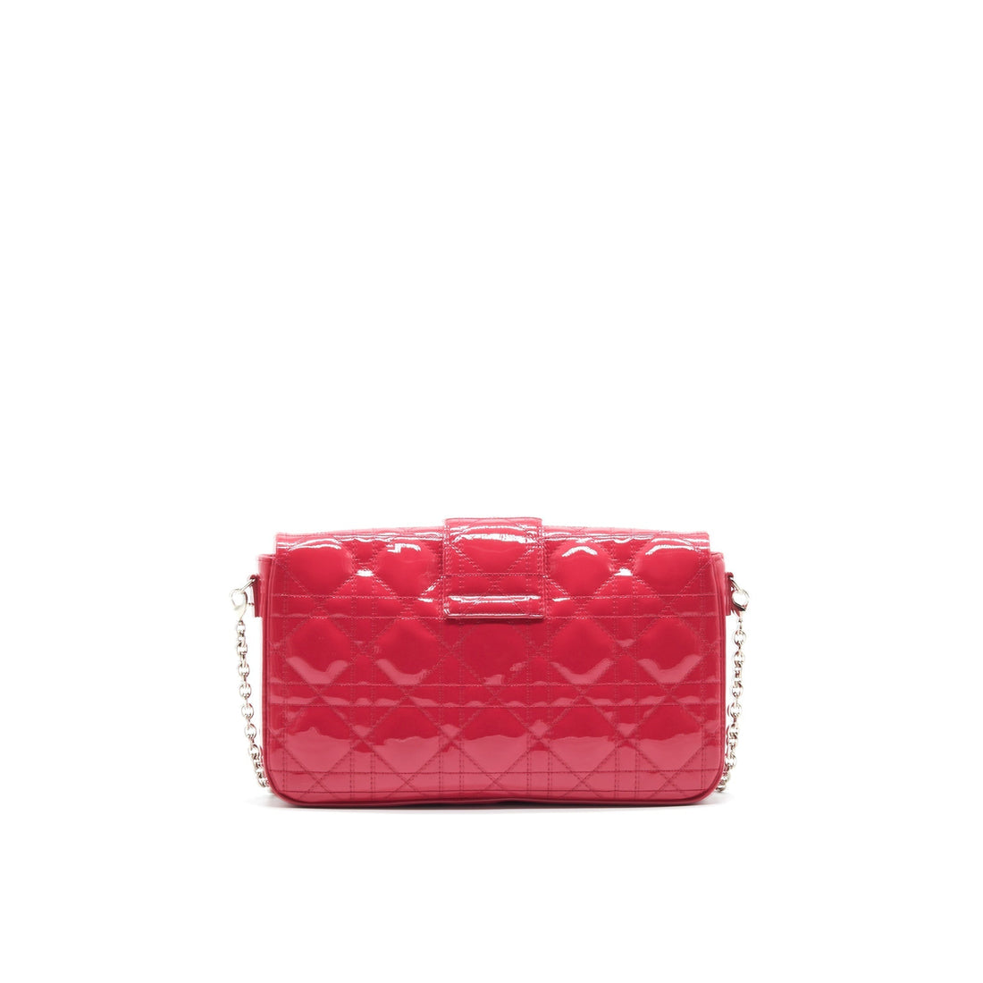 Christian Top quality Dior New Lock Pouch Bag Cannage Patent Leather