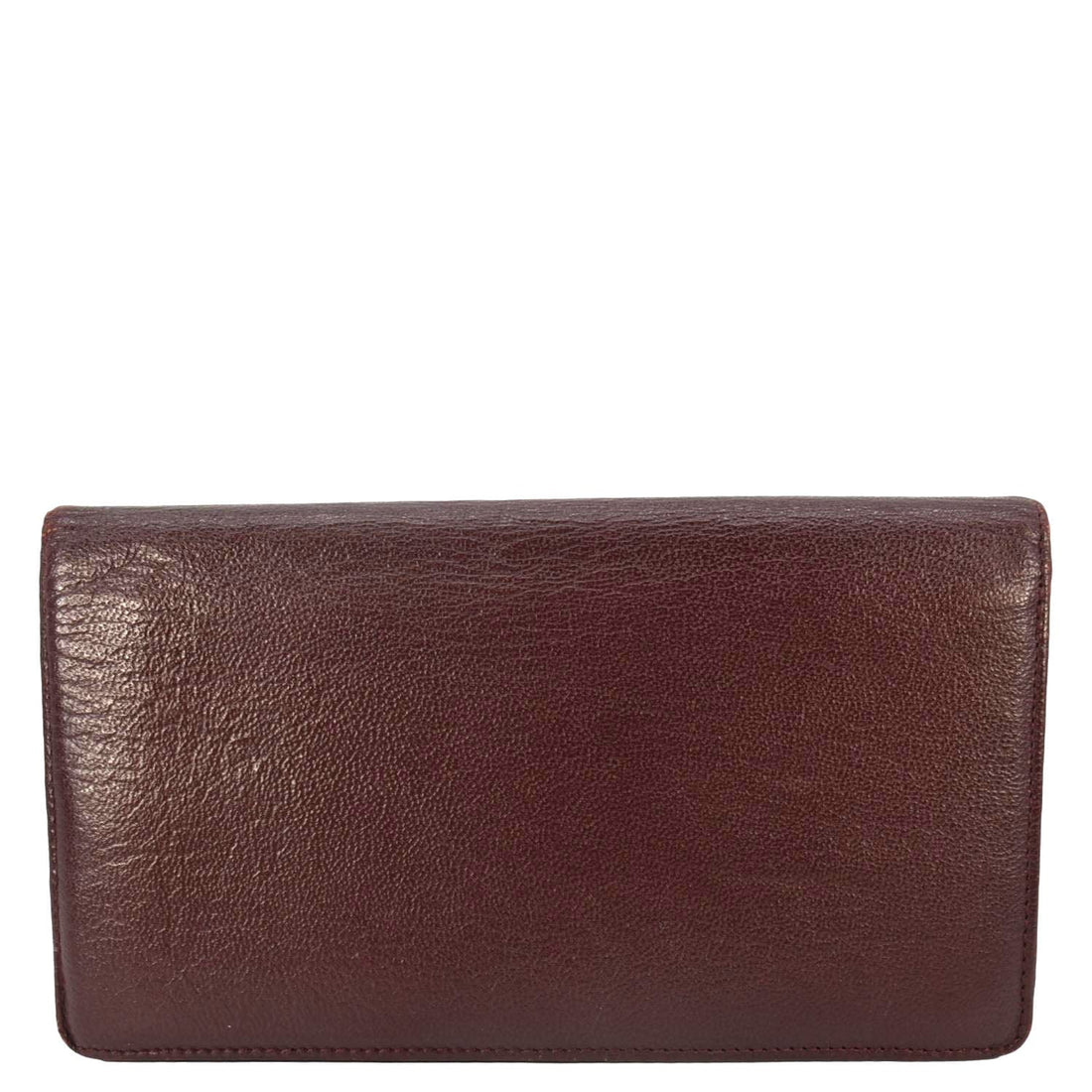 Pearl Street Bags Chanel  L-Yen Leather Wallet Burgundy