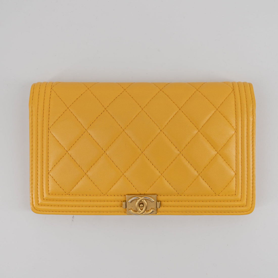 Chanel Le boy Long Wallet
