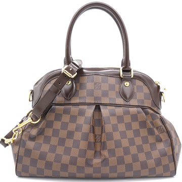 Louis-vuitton Damier Ebene Canvas Trevi PM Bag