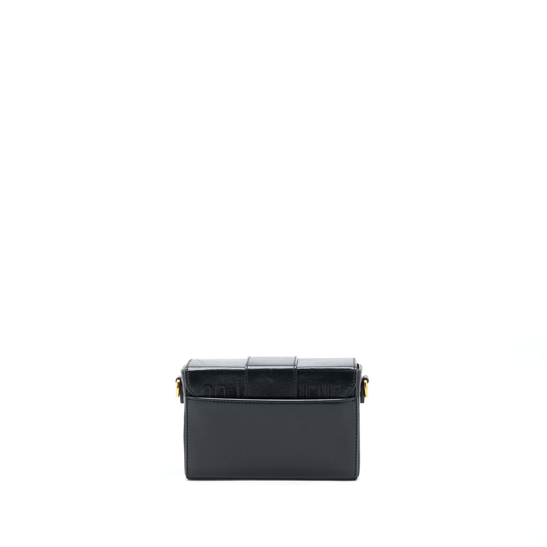 Top quality Dior 30 Montaigne Mini Box Bag Lambskin Black