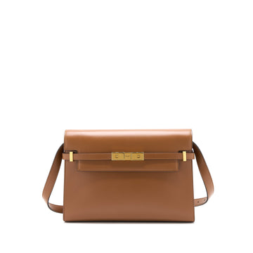 Saint Laurent/YSL Manhattan Shoulder Bag Box Brick/Dark Ebene GHW