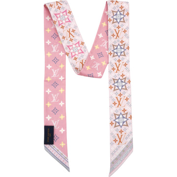 Louis-vuitton Silk Monogram Rodeo Bandeau Rose