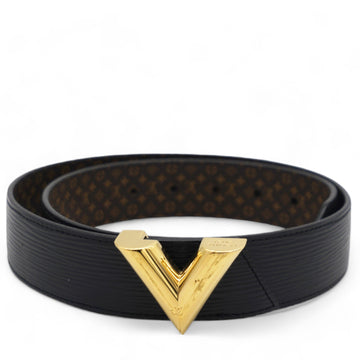 Louis-vuitton Epi LV Twist Belt 80 Black 32mm