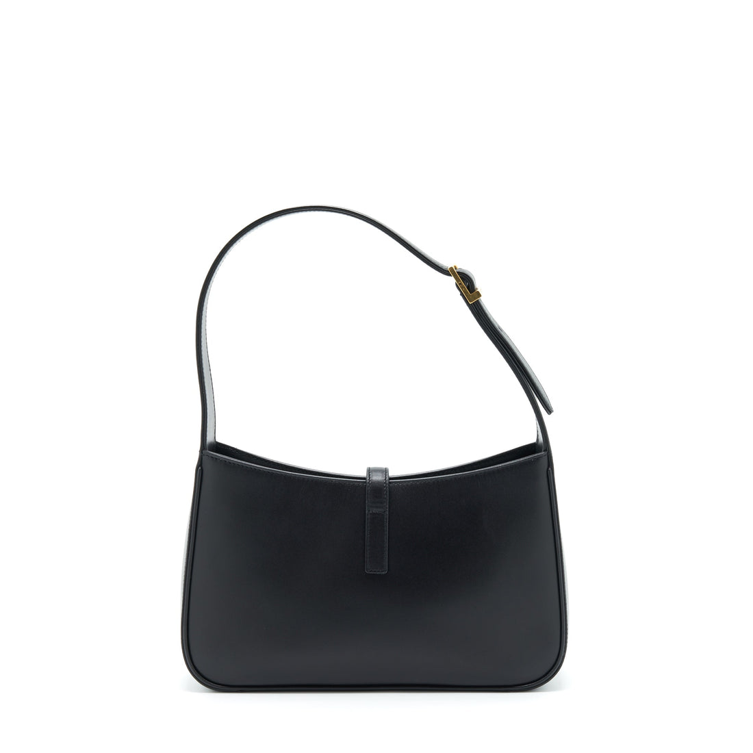 Saint Laurent/YSL Le5 A7 Hobo Bag Smooth CalBNkin Black GHW