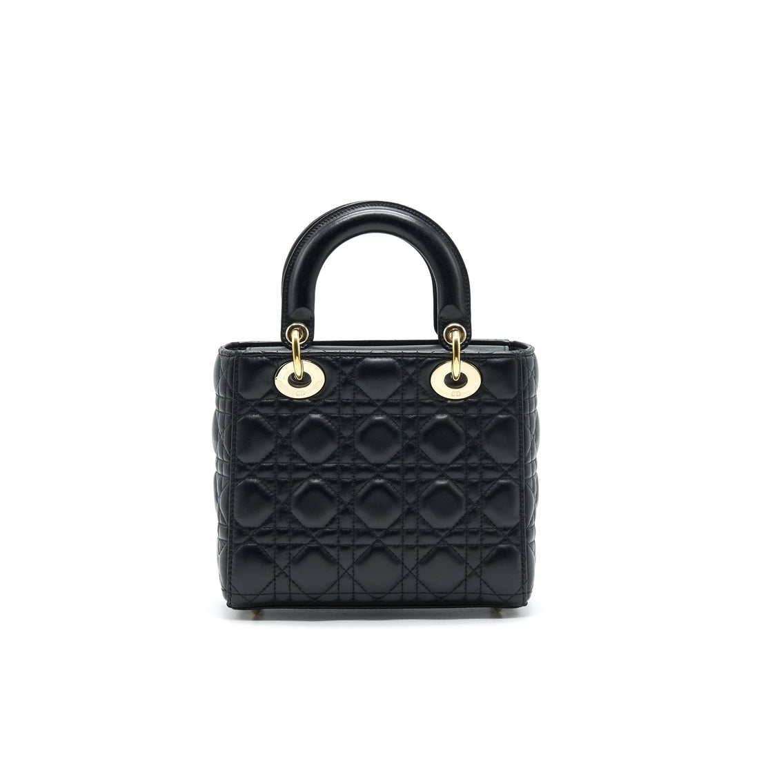 CHRISTIAN Top quality Dior SMALL LADY Top quality Dior BAG BLACK