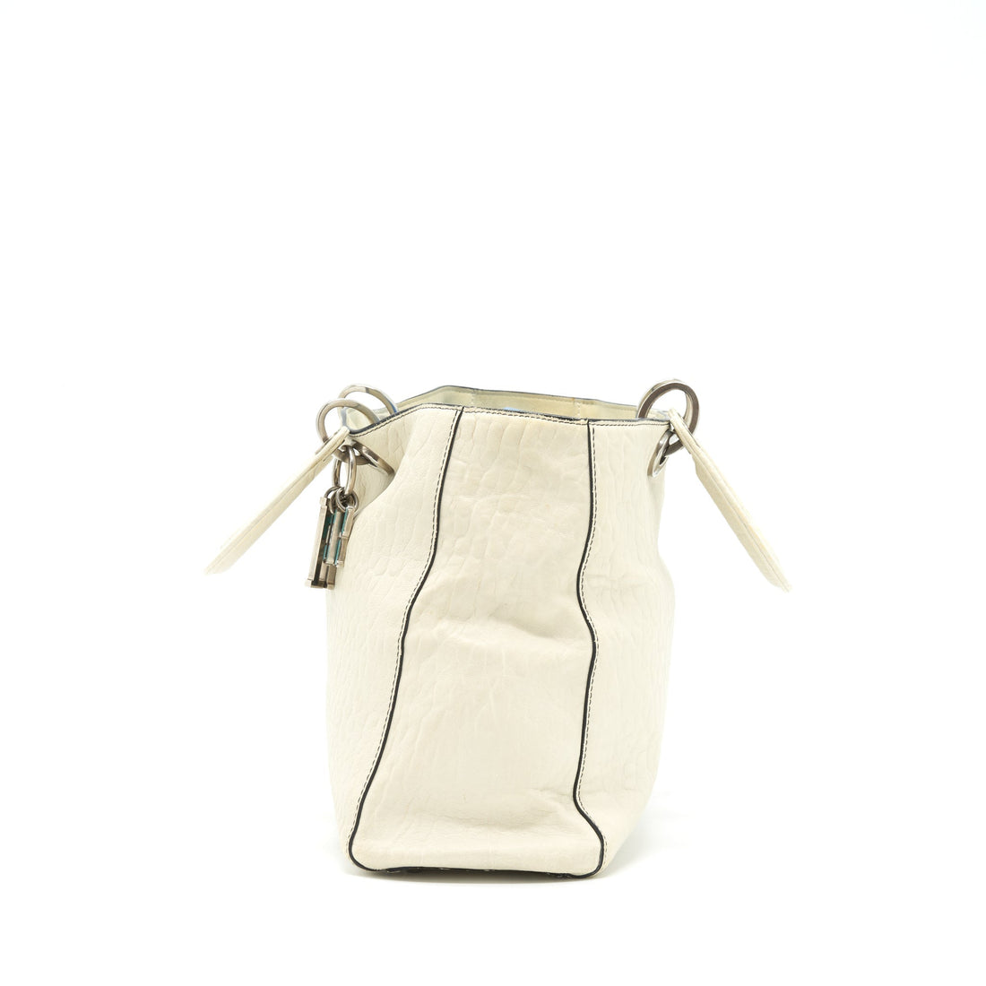 Top quality Dior Top quality Diorissimo Tote Bag White Multicolour Hardware