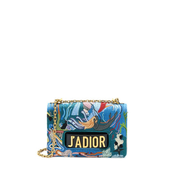 Top quality Dior JaTop quality Dior Flap Bag Embroidery / Calfskin Multicoloured