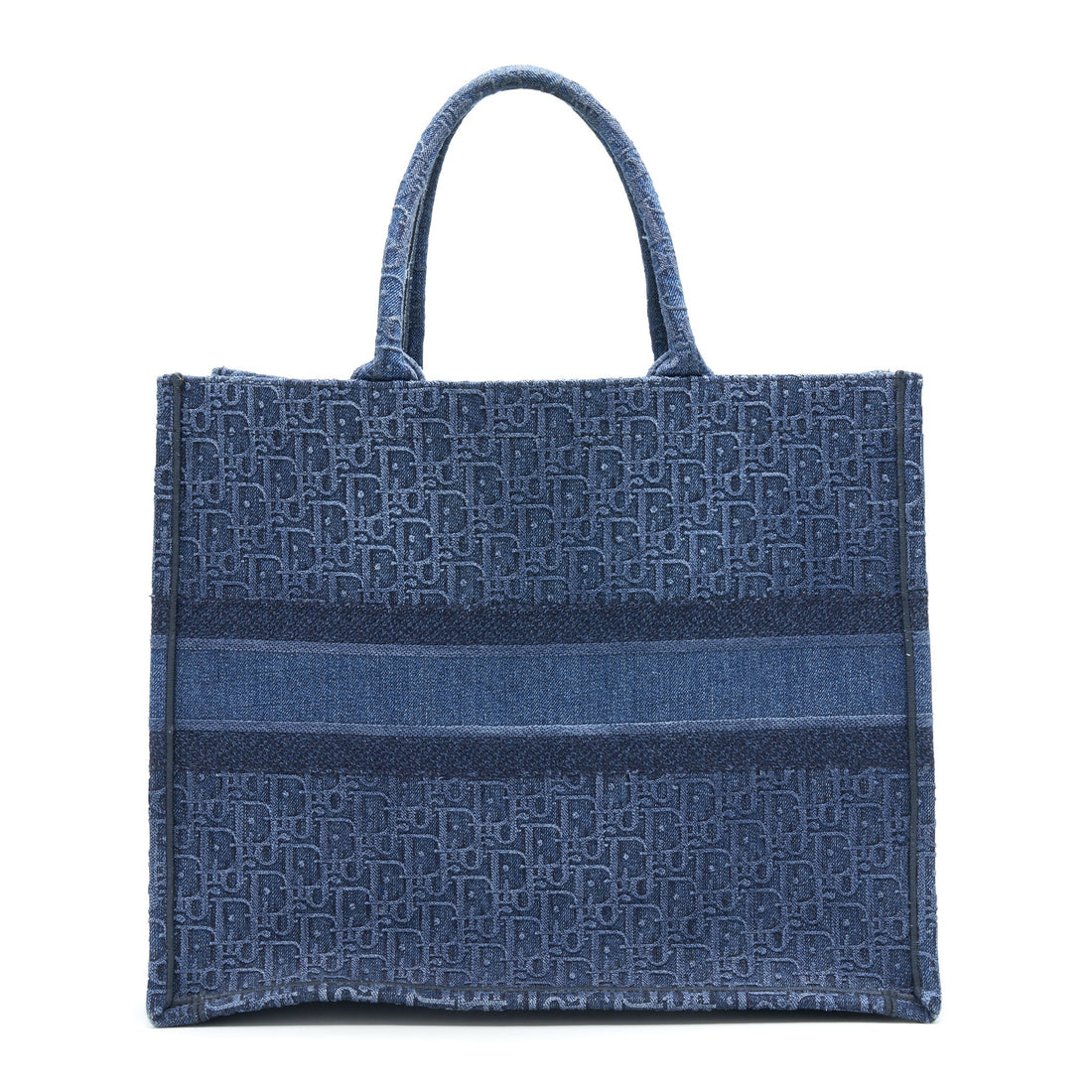 Top quality Dior Denim Top quality Dior logo print Book Tote