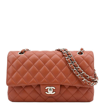 Pearl Street Bags Chanel Classic Medium Double Flap Quilted Leather Shoulder Bag Red