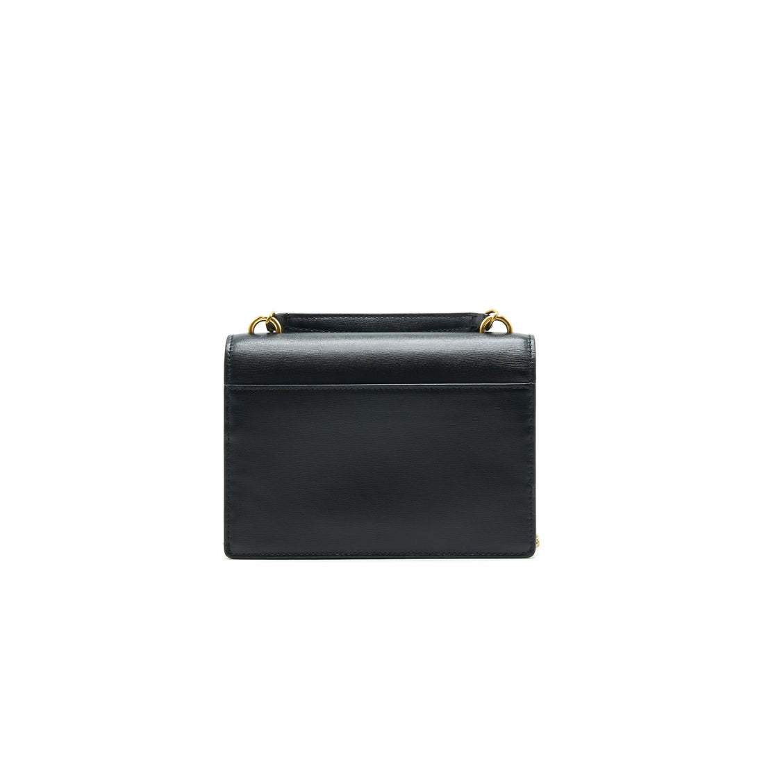 Saint Laurrnt Sunset Chain Wallet Black GHW