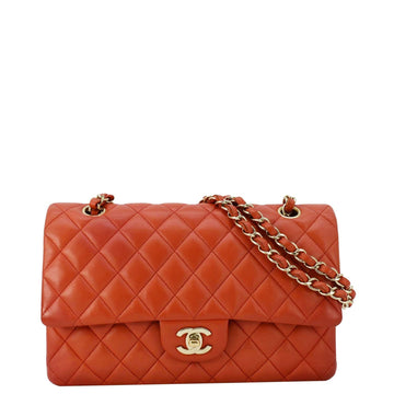 Pearl Street Bags Chanel Classic Double Flap Medium Quilted Leather Shoulder Bag Red