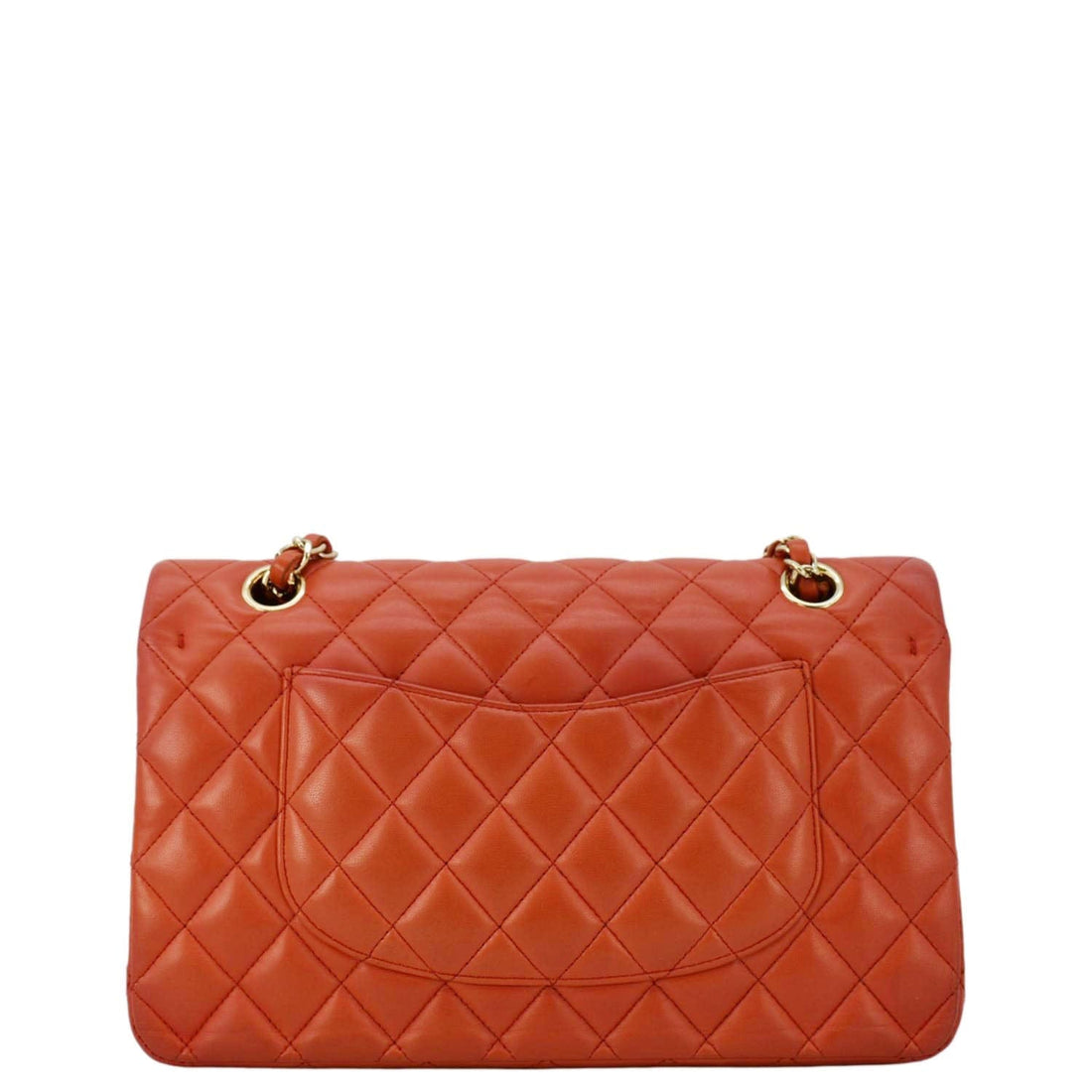 Pearl Street Bags Chanel Classic Double Flap Medium Quilted Leather Shoulder Bag Red