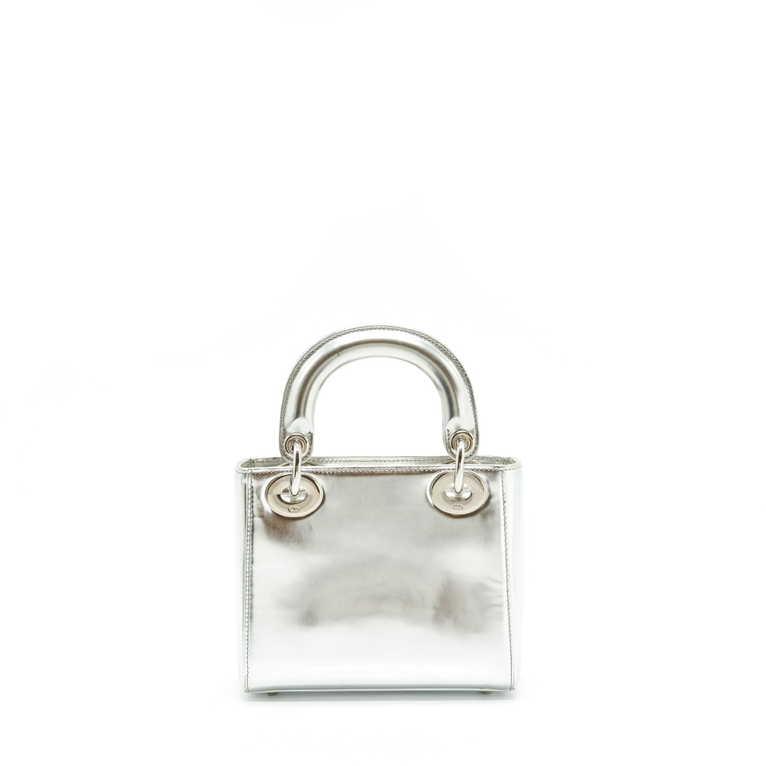 Top quality Dior Mini Lady Top quality Dior Metallic Silver