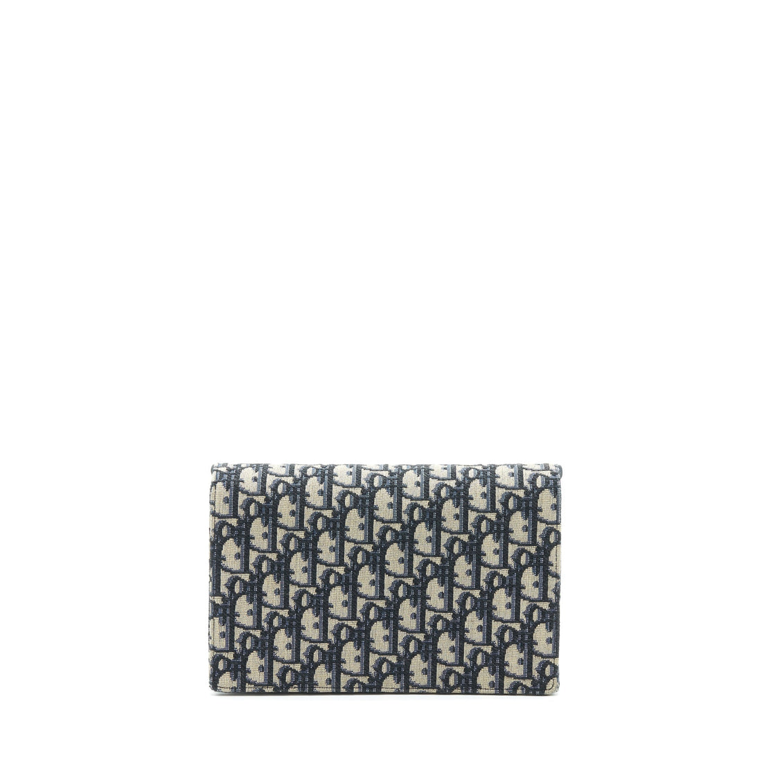 Top quality Dior Saddle Pouch With Chain Blue Top quality Dior Oblique Jacquard