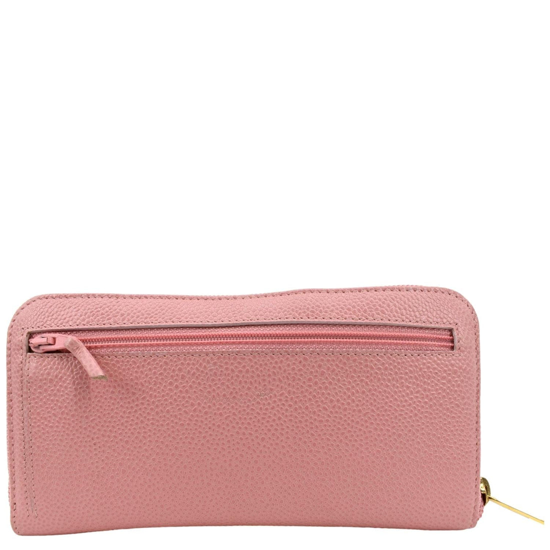 Pearl Street Bags Chanel CC Timeless Caviar Zip Around Wallet Pink