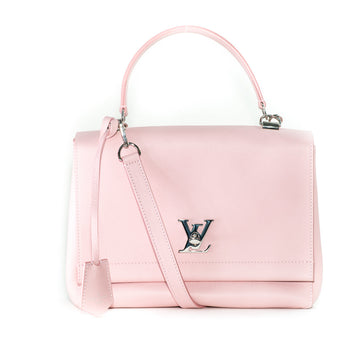 Louis-Vuitton Lock Me II in Rose Ballerine