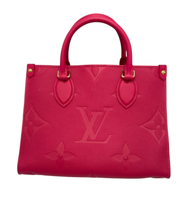 Louis Vuitton Onthego PM Pink Monogram Empreinte