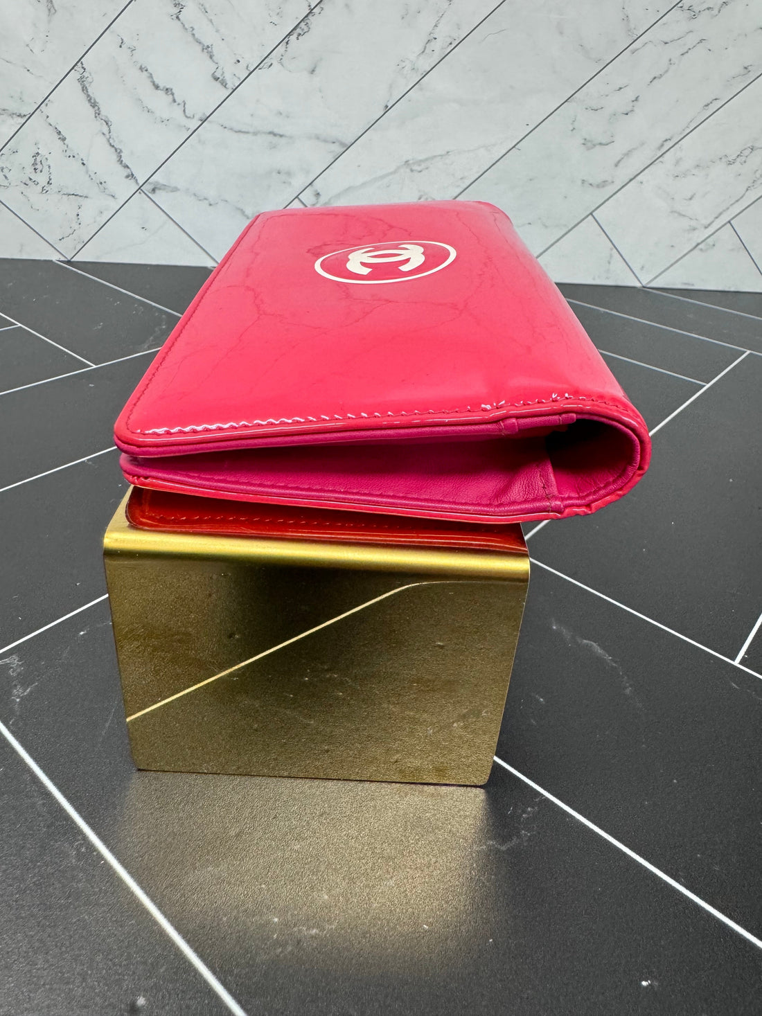 Chanel Pink New 1:1 Rep Leather Long Wallet