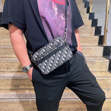 Dior safari messenger crossbody bag