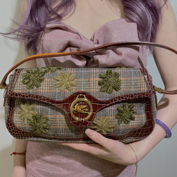 ETRO Cloth Flower Pouch