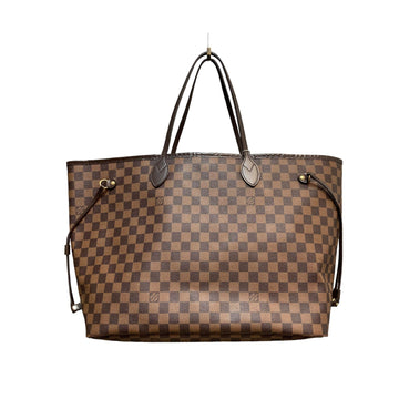 Louis-Vuitton Neverfull GM Damier Ebene Canvas Brown
