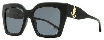Jimmy Choo Square Sunglasses Eleni /G 1EIIR Black/Tiger 53mm