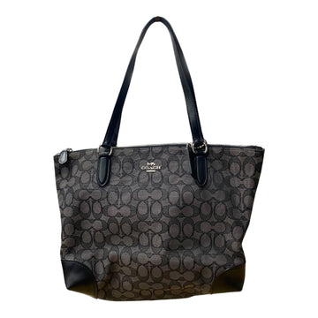 Handbag Designer By Coach In Black, Size:Medium