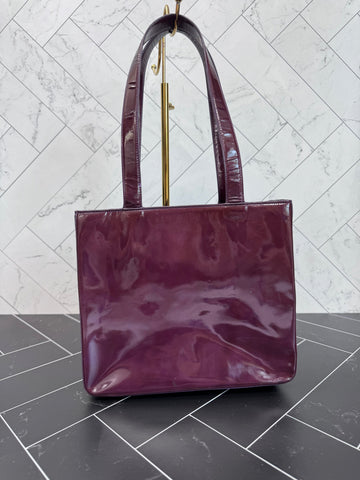 Chanel Plum New 1:1 Rep Leather Shoulder Bag