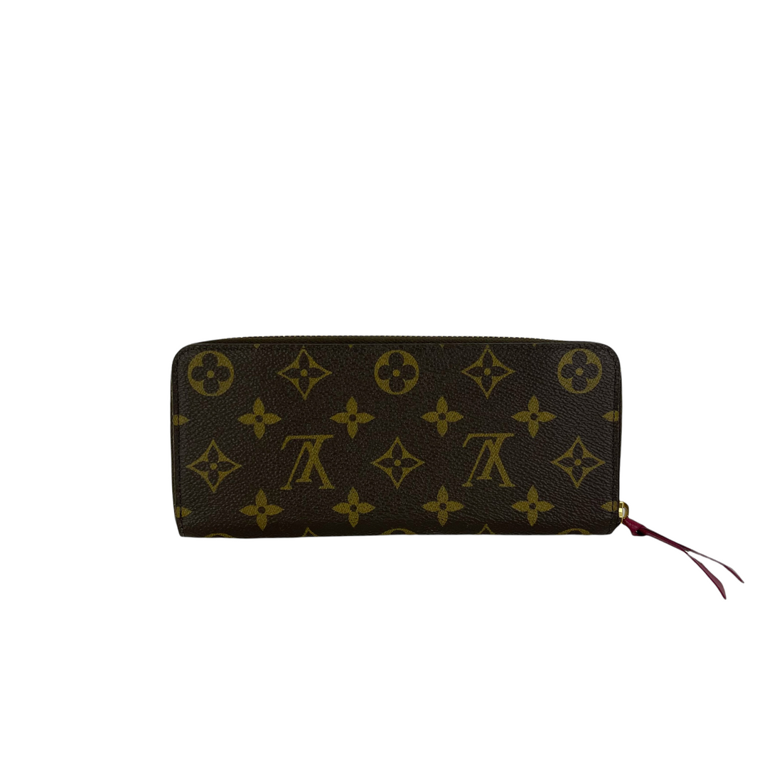 Louis-Vuitton Clemence Wallet Monogram Canvas Brown GHW