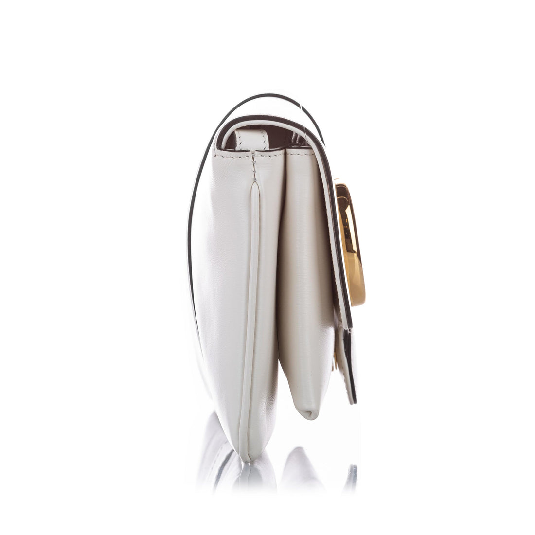 Gucci Arli Leather Crossbody Bag White