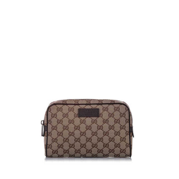 Gucci GG Canvas Belt Bag Brown