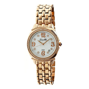 Bertha Samantha MOP Ladies Swiss Bracelet Watch