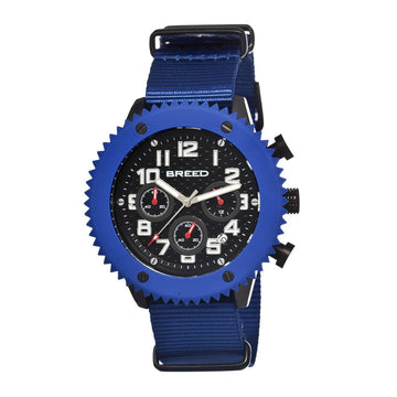 Breed Decker Nylon-Band Chronograph Men's Watch