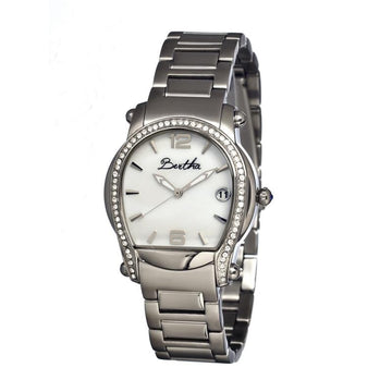 Bertha Fiona MOP Ladies Bracelet Watch w/ Date