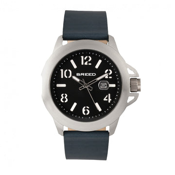 Breed Bryant Leather-Band Watch w/Date
