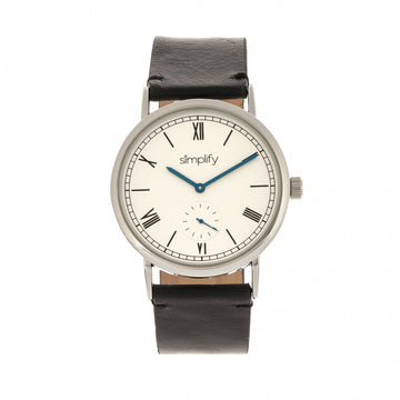 Simplify The 5100 Leather-Band Watch