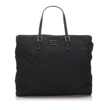 Fendi Zucchino Canvas Tote (SHG-10034)