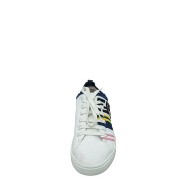 Fendi Multicolor Logo Stretch Knit Sneaker 5