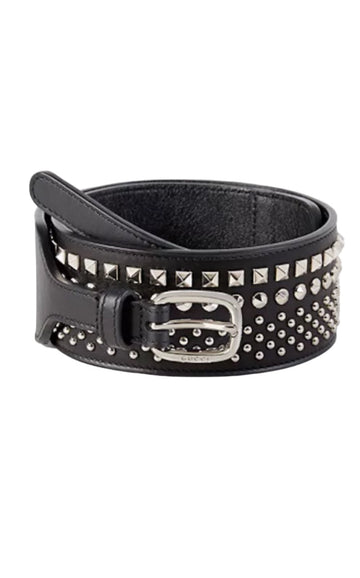 Like New! Gucci Moon CalBNkin Studded Designer Belt, Size: Small (75  30)