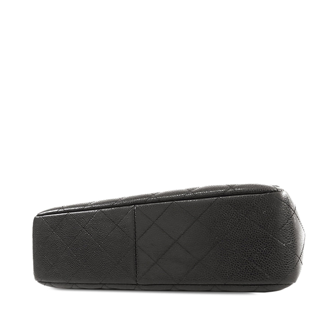 CHANEL Jumbo Classic Caviar Single Flap Shoulder Bag