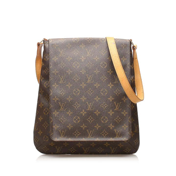 Louis-Vuitton Monogram Mtte Salsa Long Strap Bag