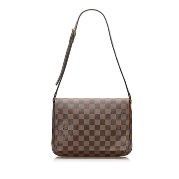 Louis-Vuitton Damier Ebene Mtte Tango Brown