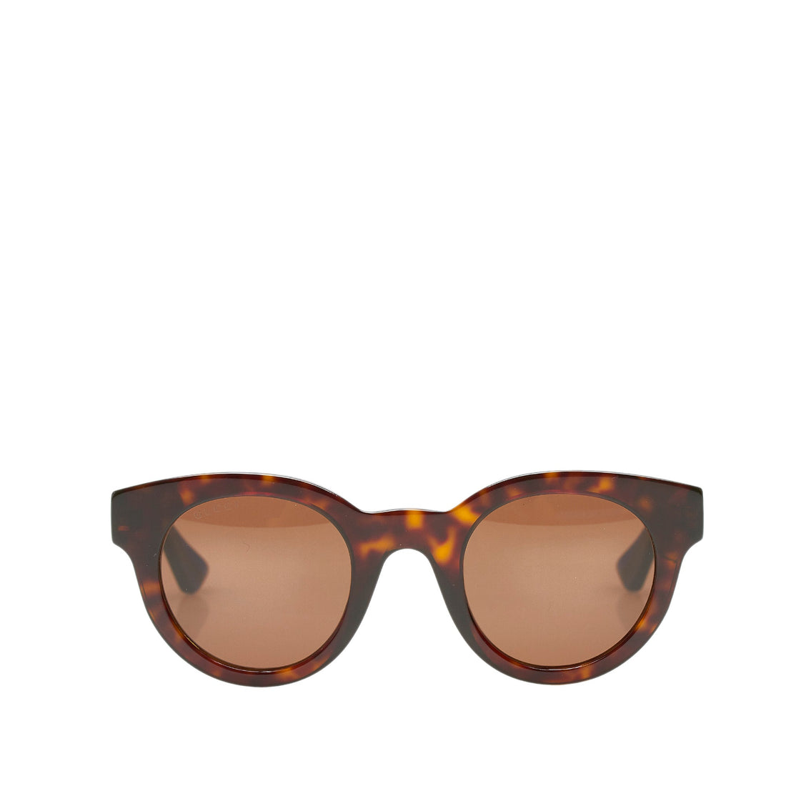 Gucci Round Tinted Sunglasses Brown