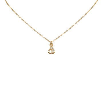 Dior Gold-Tone Pendant Necklace Gold
