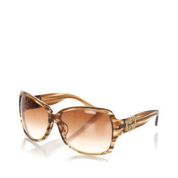Gucci Gucci Square Tinted Sunglasses Brown