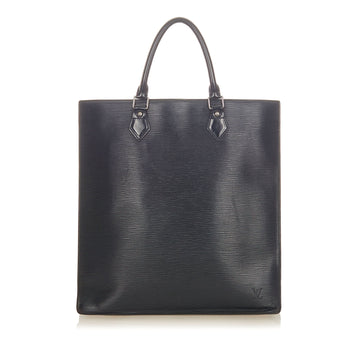 Louis-Vuitton Louis Vuitton Epi Sac Plat PM Black