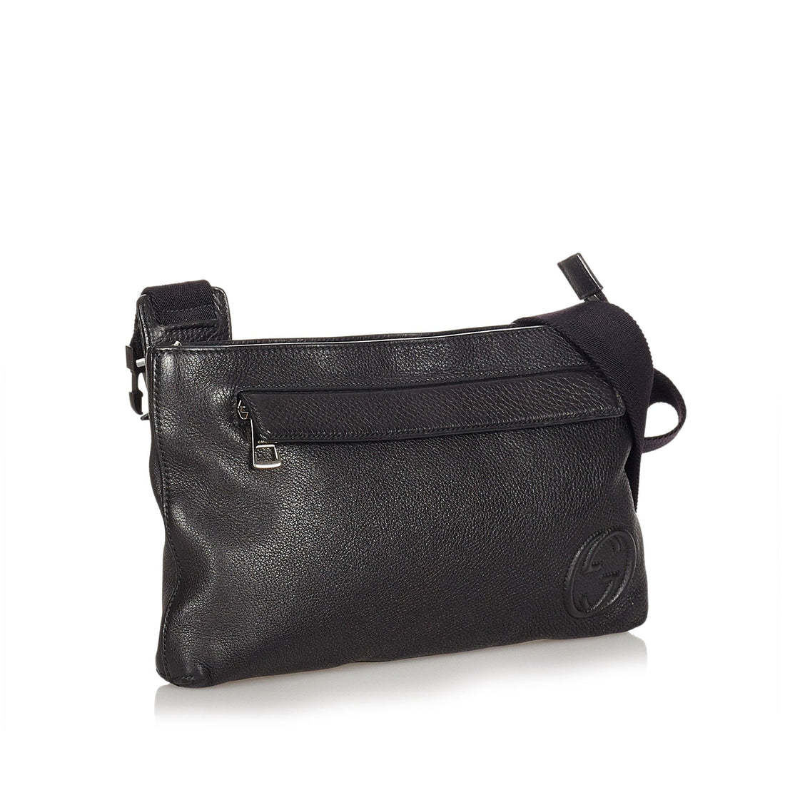 Gucci Gucci Soho Leather Belt Bag Black