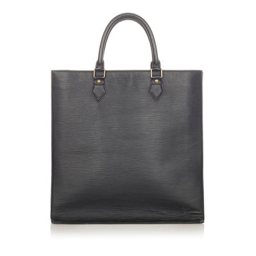 Louis-Vuitton Louis Vuitton Epi Sac Plat PM Black