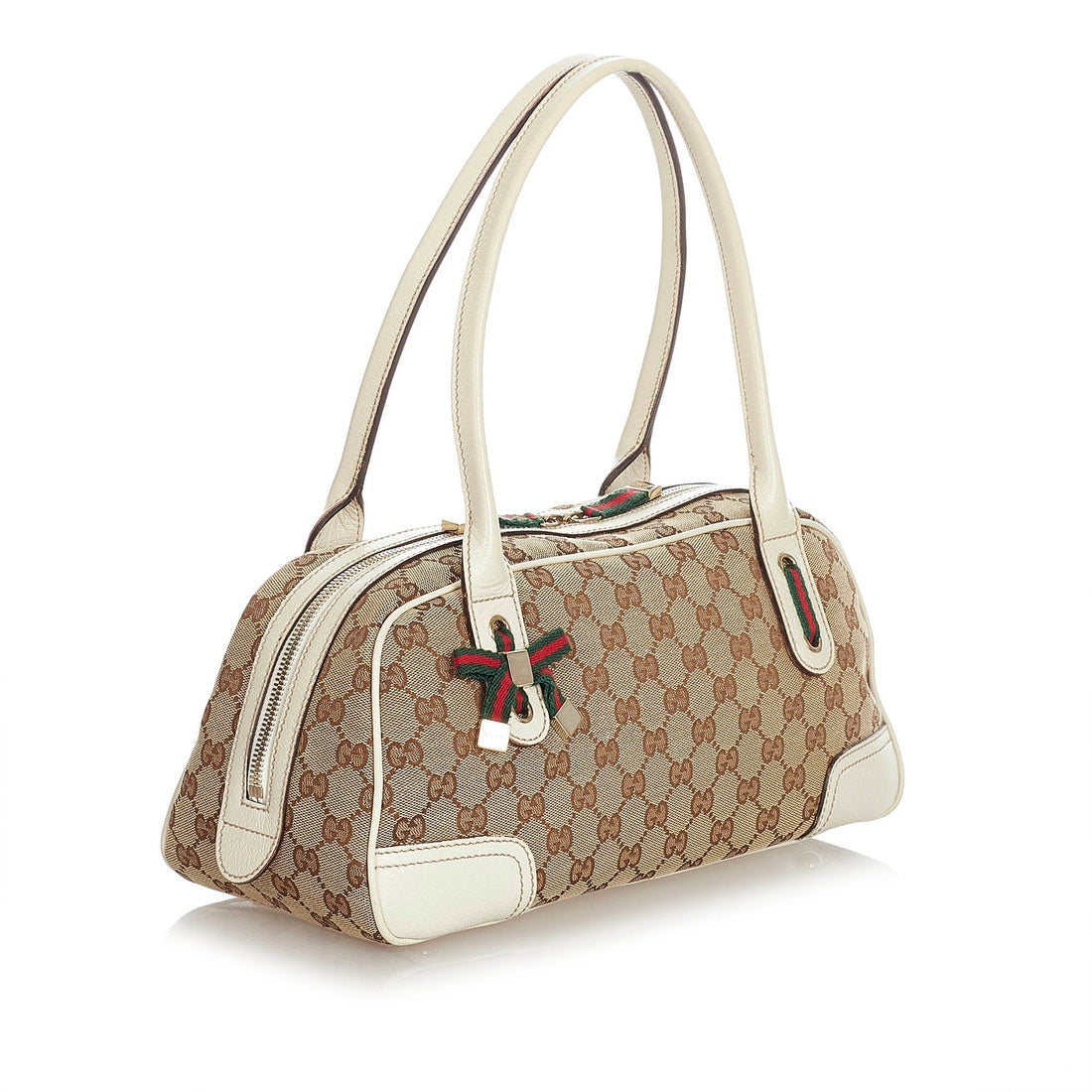 Gucci Gucci GG Canvas Princy Handbag Brown